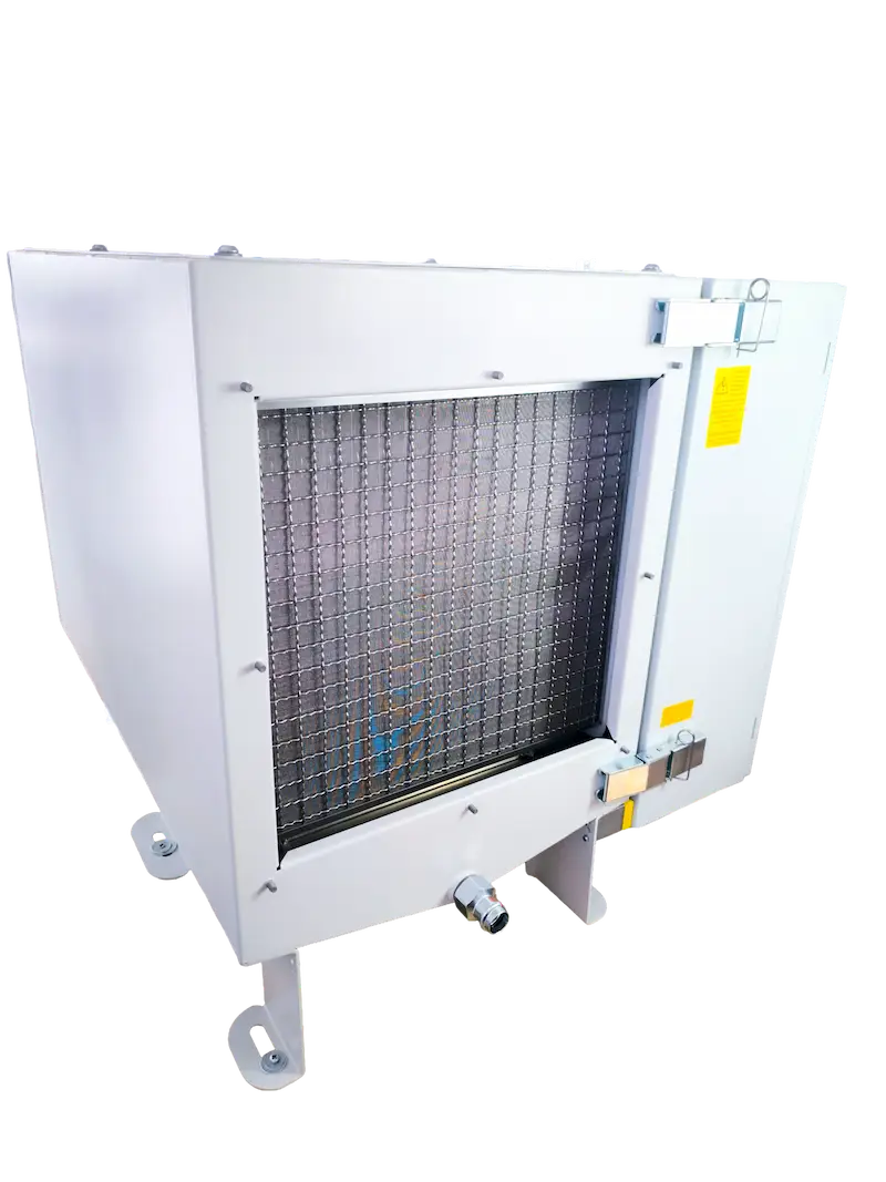 Elektrostatische Filtration – Ansicht 1
